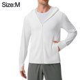 thumbnail image 2 of Chaqueta deportiva Hukapapa con cremallera resistente a los rayos UV, traje de protección solar de seda helada para exteriores, chaqueta con capucha para hombres y mujeres, m, 2 of 6