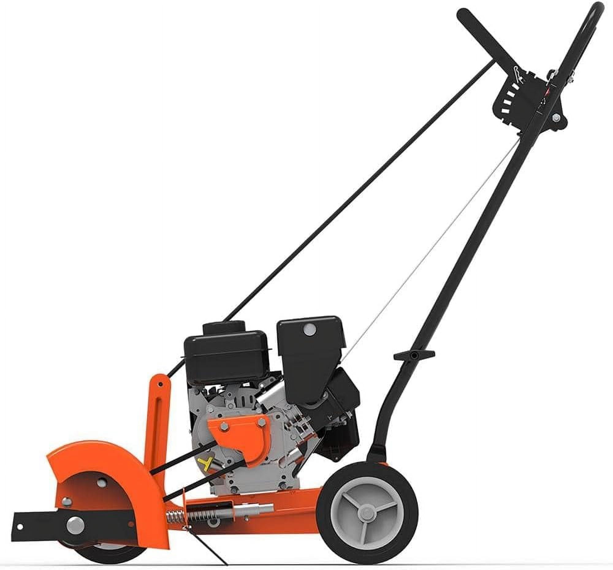 Yard Force 79cc Gas-Powered Edge Trimmer with Steel Cutter, Adjustable Cutting Depth, Folding Handle, 2-Year Warranty