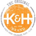 thumbnail image 2 of K&H Pet Products Original Logo Lounger, Grey/Blue, 16" x 20", 2 of 3