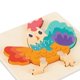 thumbnail image 3 of Rompecabezas de para , juguetes educativos de animales Montessori para de unhöflich , rompecabezas de aprendizaje Pollo Yotijar rompecabezas de madera para niños pequeños, 3 of 4