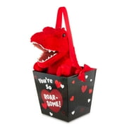 Valentine's Day Red Dinosaur Plush Toy, 13", by Way To Celebrate