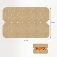 thumbnail image 2 of 200Pcs Air Fryer Paper Air Hole Air Fryer Parchment Paper Liners for Ninja Foodi Smart FG551 Air Fryer Accessories, 2 of 7
