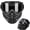 Grey, variant on Detachable Full Face Mask for Welding and Riding, Anti Fog Impact Resistant Windproof Goggle Shield, Face Protection for Adults