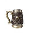 thumbnail image 1 of Taza de cerámica con forma de calavera de acero inoxidable, 650 ml, 1 of 1