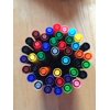 Pens Drawing Rainbow Colored Stationery Creative-20 Inch By 30 Inch Laminated Poster With Bright Colors And Vivid Imagery-Fits Perfectly In Many Attractive Frames