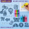 thumbnail image 2 of Kit de decoración para ventanas hecho por mí, crea el tuyo propio con 20 creaciones, 2 of 8