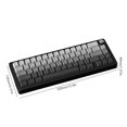 thumbnail image 3 of Teclado para juegos A66 inalámbrico 2,4G teclado inalámbrico Compatible con Bluetooth 4600mAh, 3 of 6
