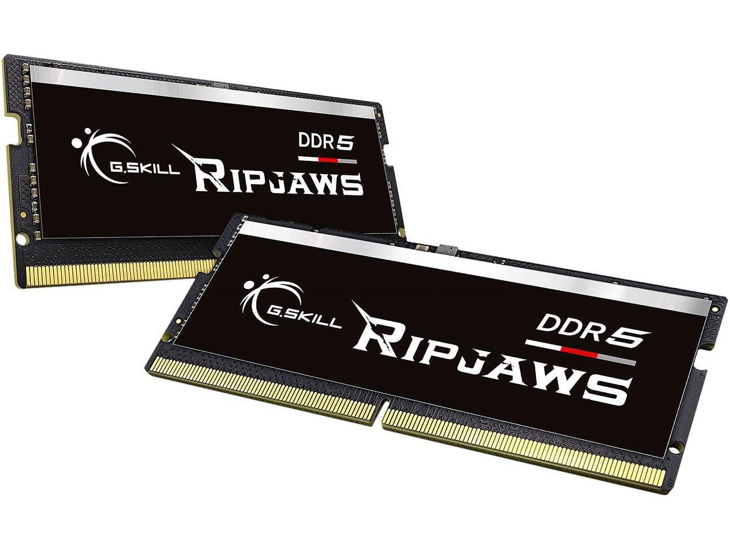 G.SKILL Ripjaws SO-DIMM 32GB (2 x 16GB) 262-Pin DDR5 SO-DIMM