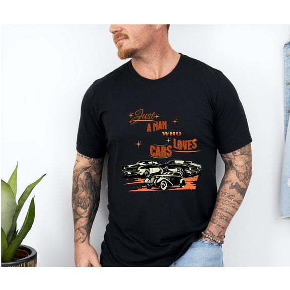 SEIKEMS Car Lovers T-shirt, Automotive T-Shirt, Perfect Gift for Car Enthusiasts, Cool Design for Car Owners, Gift for Men, Unique Style for Men