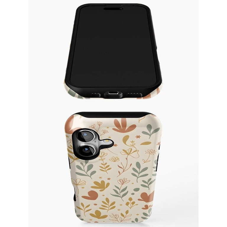 Sage, Mustard and Terracotta Botanical Wildflower Tough Case for Apple ...