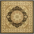 thumbnail image 6 of SAFAVIEH Lyndhurst Katrina Floral Border Area Rug, Black/Ivory, 3'3" x 5'3", 6 of 6