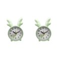 thumbnail image 4 of relayinert Cute Rabbit Deer Shaped Alarm Clock for Bedroom Nordic Style Playful and Endearing Green Deer 2Set, 4 of 6