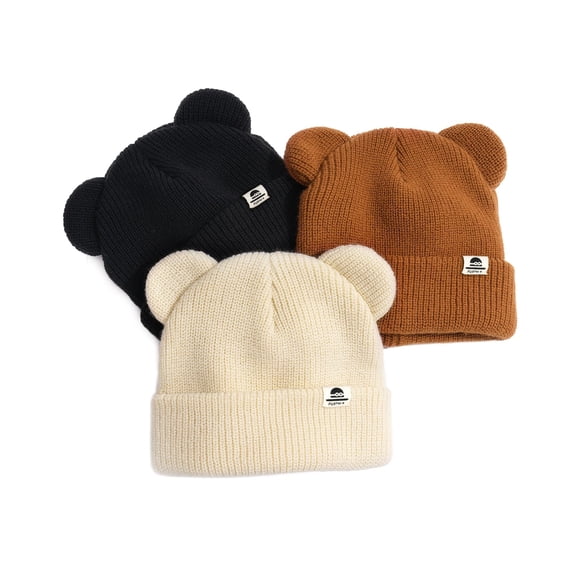 Gorro de invierno FURTALK para bebé con orejas de oso para 6 a 36 meses