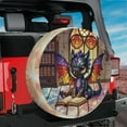 thumbnail image 2 of Lotusprinthandmade Cute Dragon with Book Spare Tire Cover With Backup Camera Hole 6 Sizes (30 in.), 2 of 7