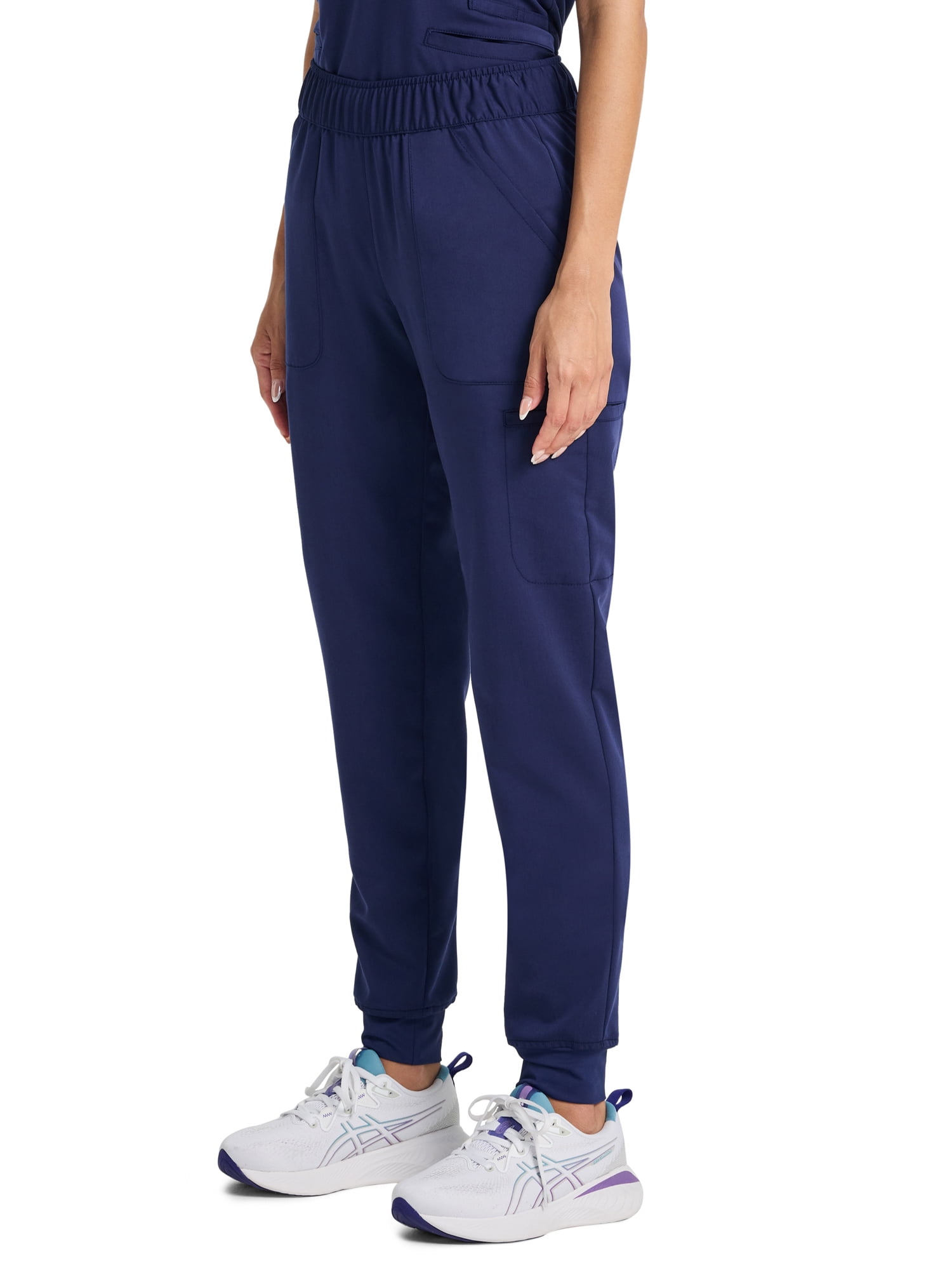 Scrubstar Ultimate Women’s Petite Antimicrobial Cargo Jogger Scrub Pant, Sizes XS–XL