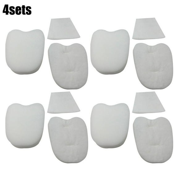 4Pack Foam & Filter Replacement Kit for Shark Rocket Deluxe Pro HV320,HV319Q