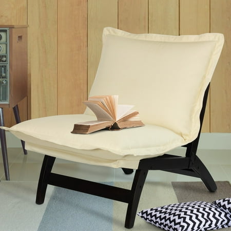 Casual Folding Lounger Chair Espresso