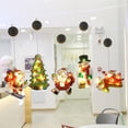 thumbnail image 2 of Inteprter Lámpara de modelado de Navidad Papá Noel Árbol de Navidad Muñeco de nieve Alimentado por con ventosa Decoración Lámpara colgante Iluminación y accesorios No.2 Inteprter HA026361-02, 2 of 6