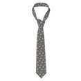 thumbnail image 1 of Fotbe Sparkling Snowflakes Corbata Clásica para Hombre con Estampado – Corbata de Seda Jacquard Tejida, para Negocios, Bodas y Eventos Formales, 1 of 7