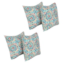 17-inch Square Polyester Outdoor Throw Pillows (Set of 4) 9910-S4-OD-241