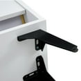 thumbnail image 6 of Triple Tree Shoe Cabinet with 2 Flip Drawers, White, 50.26 lbs, 6 of 7