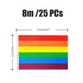 thumbnail image 4 of Bandera arcoíris, bandera arcoíris, orgullo LGBT, bandera de cuerdas del orgullo LGBT, pancartas arcoíris, construcción resistente, 4 of 6