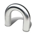 thumbnail image 2 of Universal 3" Aluminum 180 Degree U-Bend Exhaust Pipe (Chrome), 2 of 4