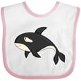 thumbnail image 3 of Inktastic Killer Whale Boys or Girls Baby Bib, 3 of 4