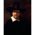 thumbnail image 2 of Portrait of the Poet Jeremias de Dekker 1666 Rembrandt Harmensz van Rijn 1606-1669 Dutch Oil on wood panel State 18 x 24, 2 of 4