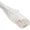 White, variant on ICC CAT6 Clear Boot Patch Cord