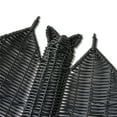 thumbnail image 6 of Woven Rattan Bat Wall Hanging Halloween Decor,3D Handcrafted Black Rope Bats,Black Woven Bats for Hanging in The Tree,Porch,Yard,Lawn,Indoor,Outdoor,Rustic Modern Farmhouse Decor(10 x 15.3inch), 6 of 9
