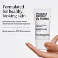 thumbnail image 4 of Primer facial Neutrogena Healthy Skin Invisibly Radiant SPF30 30, 30 ml, 4 of 9