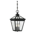 thumbnail image 5 of Ellijay 3-Light Outdoor Hanging Lantern in Black, 5 of 6