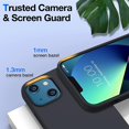 thumbnail image 5 of Funda diseñada para iPhone 13 Mini [protección militar 6x probada] Funda de silicona suave con forro de microfibra antiarañazos, protección delgada a prueba de golpes, 5 of 5