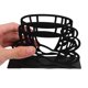 thumbnail image 5 of unbranded Soporte Vertical Para Servilletas De Metal Negro Con De Taza Para Y Oficina, 5 of 6