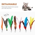 thumbnail image 3 of Juguete interactivo para gatos Pawaboo Cat Wand para cañas de pescar, 3 of 7