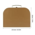 thumbnail image 3 of Light Brown Multifunctional Paper Gift Box for Storage with Large Capacity and Excellent Workmanship 10.5x7.5x4.5 inches, 3 of 5