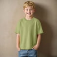 thumbnail image 2 of NOLDARES Boys Graphic T-Shirt, Cotton Short Sleeve Crewneck Tee for Active Play, Soft Daily Wear Youth(Light Green,3-4 Years), 2 of 8