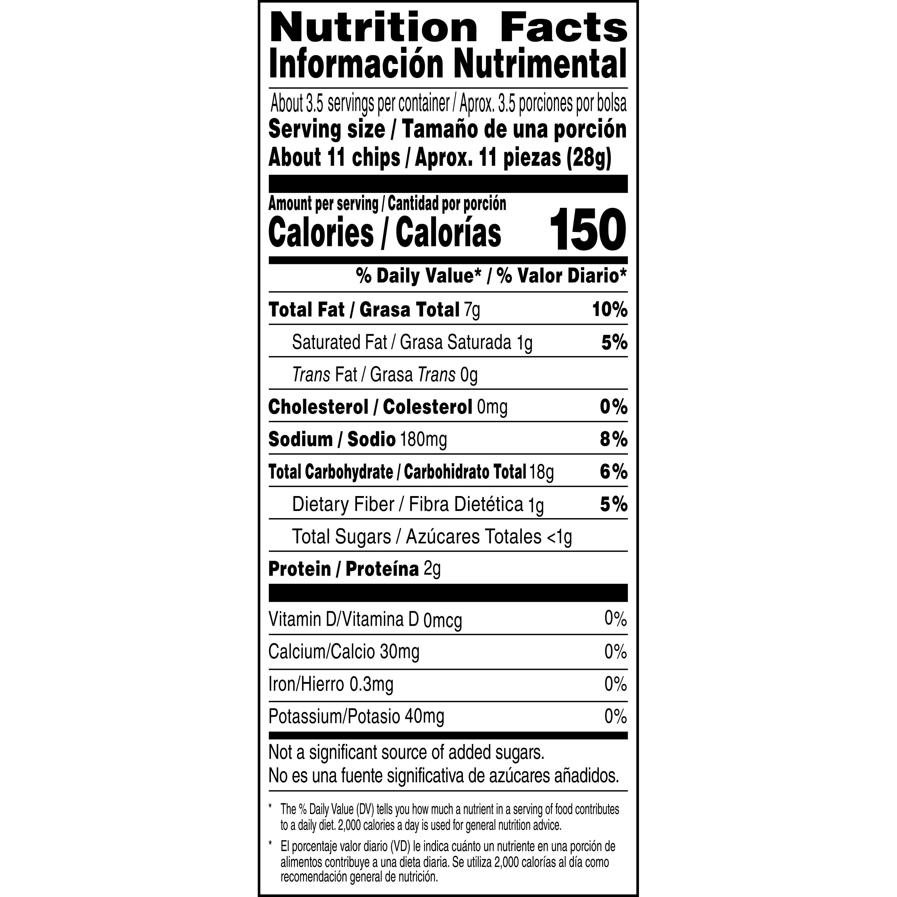 Tostitos Corn Tortilla Chips Salsa Verde Flavored, 3.375 oz. Bag
