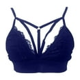 thumbnail image 1 of EIMELI Underwear Bra for Woman Plus Size Push-Up Daily Sleeveless Bra Blue, 1 of 3