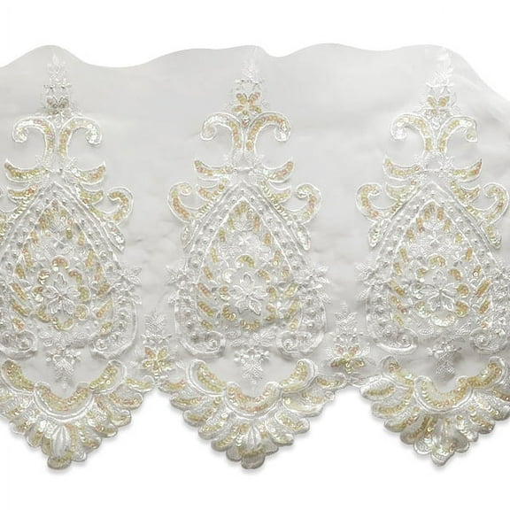 Vintage Bridal Lace Trim by the yard (Sold by the Yard)
