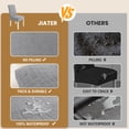 thumbnail image 4 of JIATER 100% Waterproof Dining Chair Covers Stretch Chair Slipcovers Protector Set of 4,Light Gray, 4 of 8