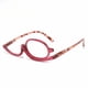 thumbnail image 4 of Gafas de lectura con montura de color, para maquillaje, con montura multifunción, con pata de resorte, de una sola lente, gafas de lectura giratorias, 4 of 5