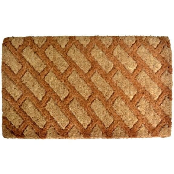 Diagonal Bricks Brown -686TCM