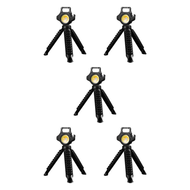 Eigraketly Llavero linterna vida impermeable lámparas de luz de Camping herramienta de iluminación multiusos recargable mochilero con soporte Type2 NO2