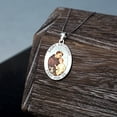 thumbnail image 5 of Picturesongold.Com Saint Anthony Religious Medal Color Female Adult- 1/2 X 2/3 inch Sterling Silver, 5 of 8