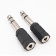 thumbnail image 3 of 20-Pack of 3.5mm Stereo F to 1/4" Stereo M Headphone Audio Adapters US, 3 of 4