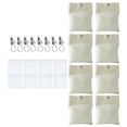 thumbnail image 1 of Mosiee 8 Pcs Sacs de Sable pour Rideaux Extérieurs pour Pergola, Draperies, Cabane, Gazebo, 1 of 7