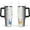 Black, variant on 40 Oz Stainless Steel Tumbler with Handle Double Wall Vacuum Insulated Travel Mug Leak-Proof Coffee Cup on Screw Lid and Straw