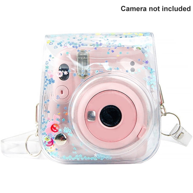 Moyic Bolsa de almacenamiento de cámara de PVC transparente Bolsa protectora portátil Estuche de hombro Reemplazo de bolso para Mini 11, Type2 NO2